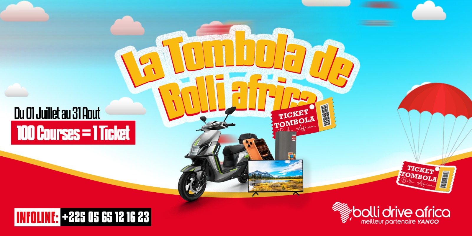 La tombola de bolli africa
