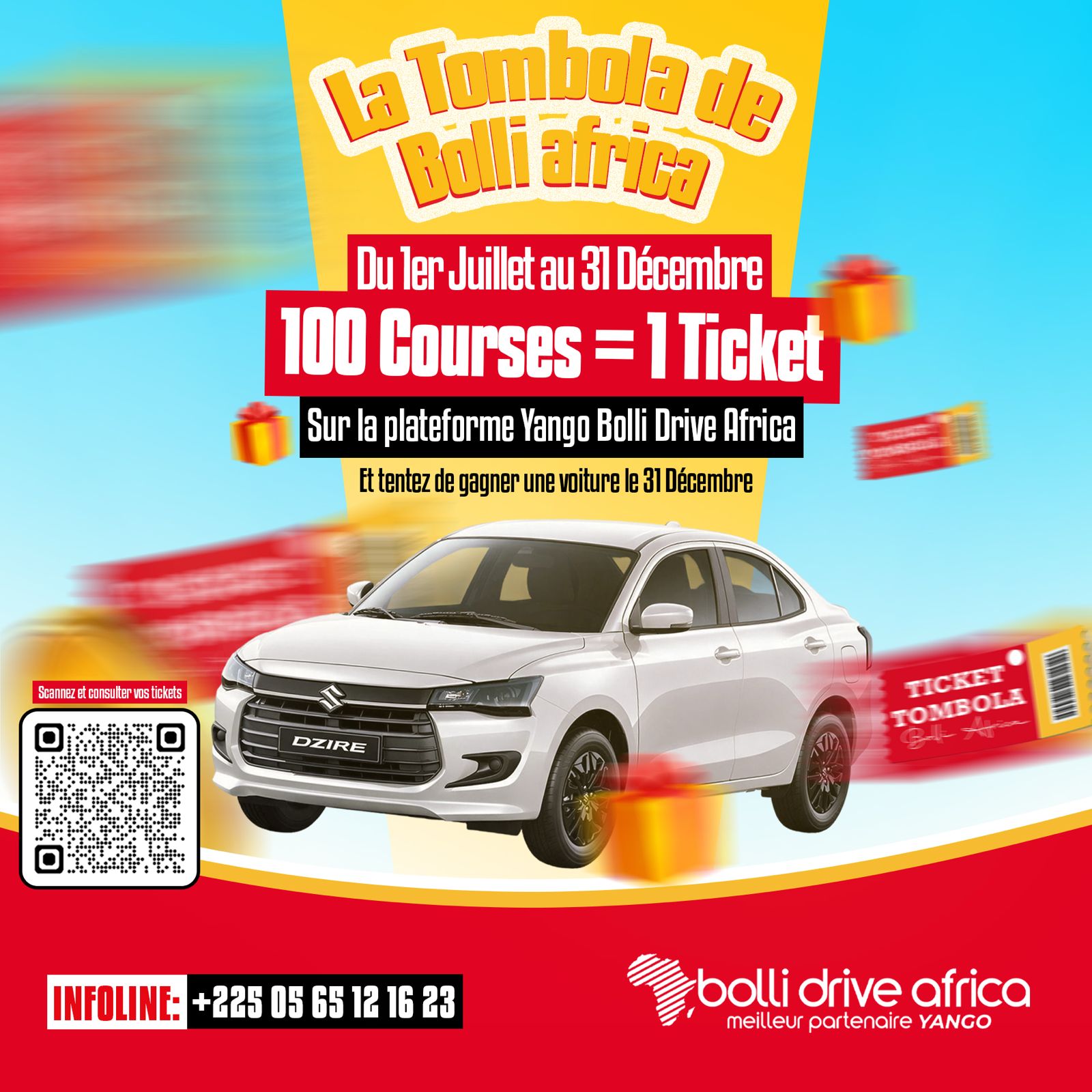 LA TOMBOLA DE BOLLI DRIVE AFRICA